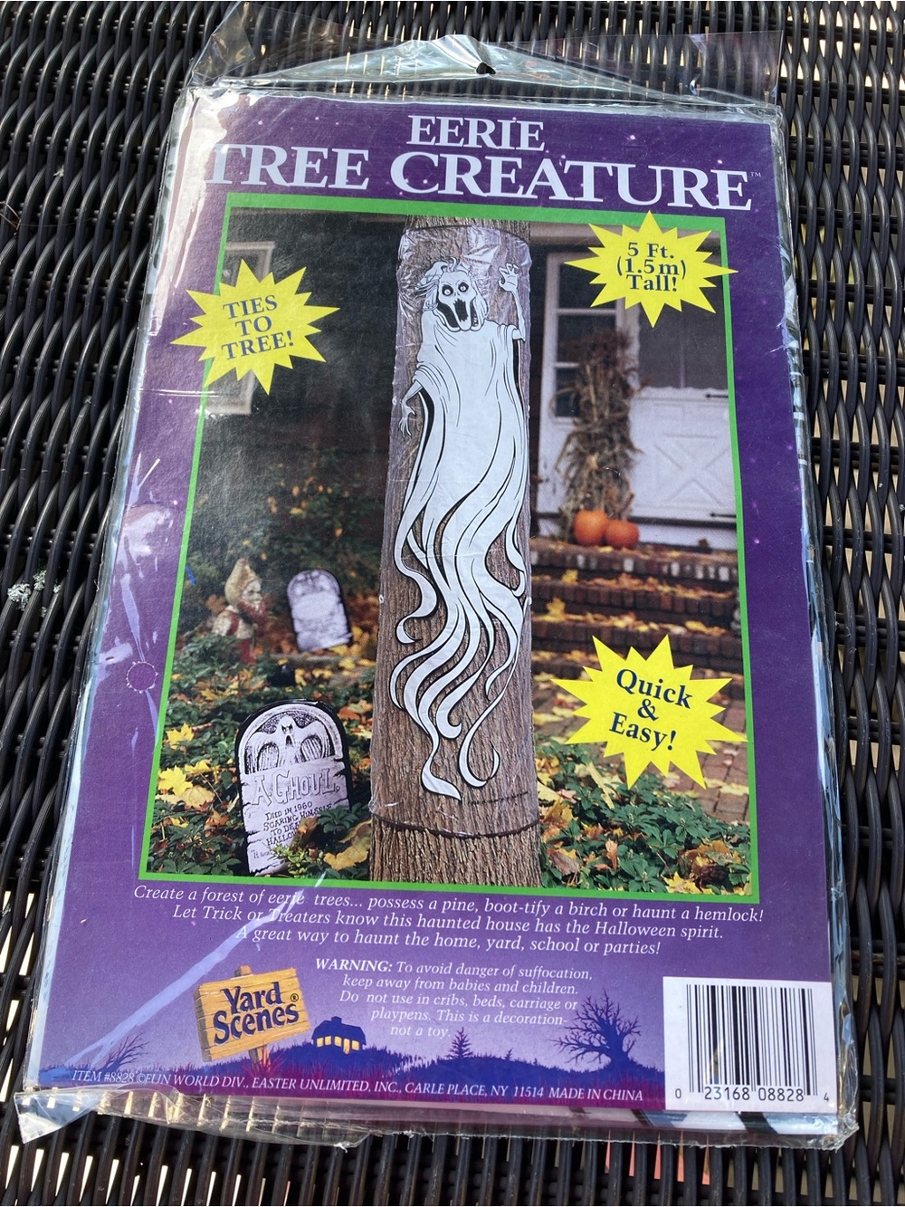 Vintage Fun World eerie tree creature